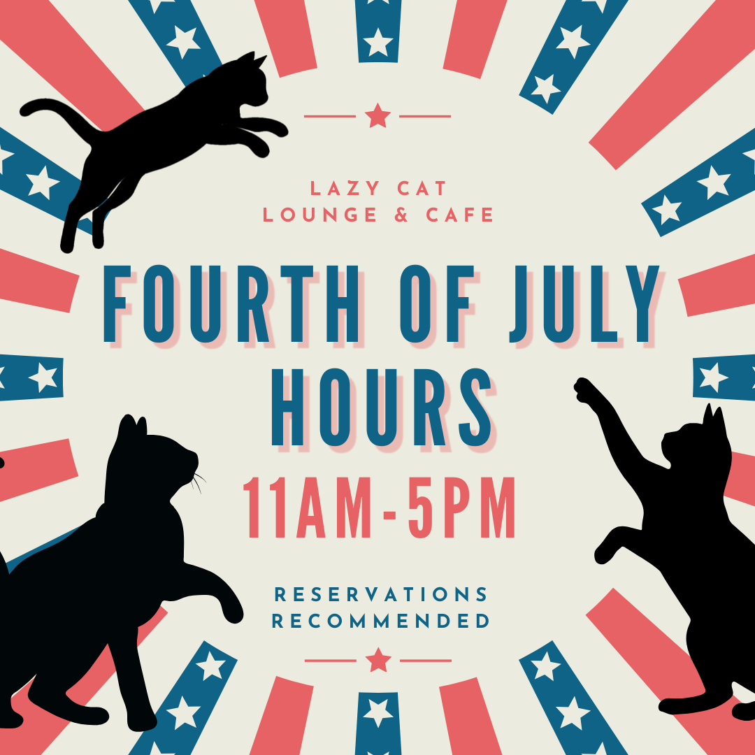 Reservations — Lazy Cat Lounge & Cafe